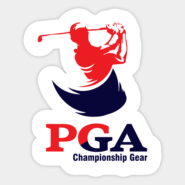 PGA Championship Gear Sticker by PGA Championship Gear